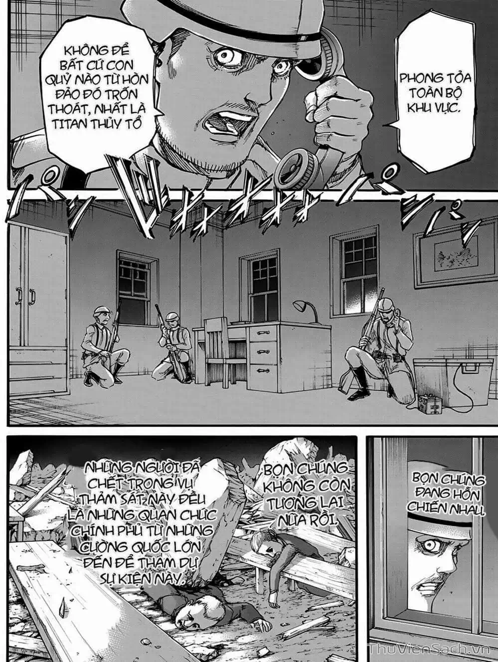 Truyện Tranh Đại Chiến Titan - Attack On Titan trang 8