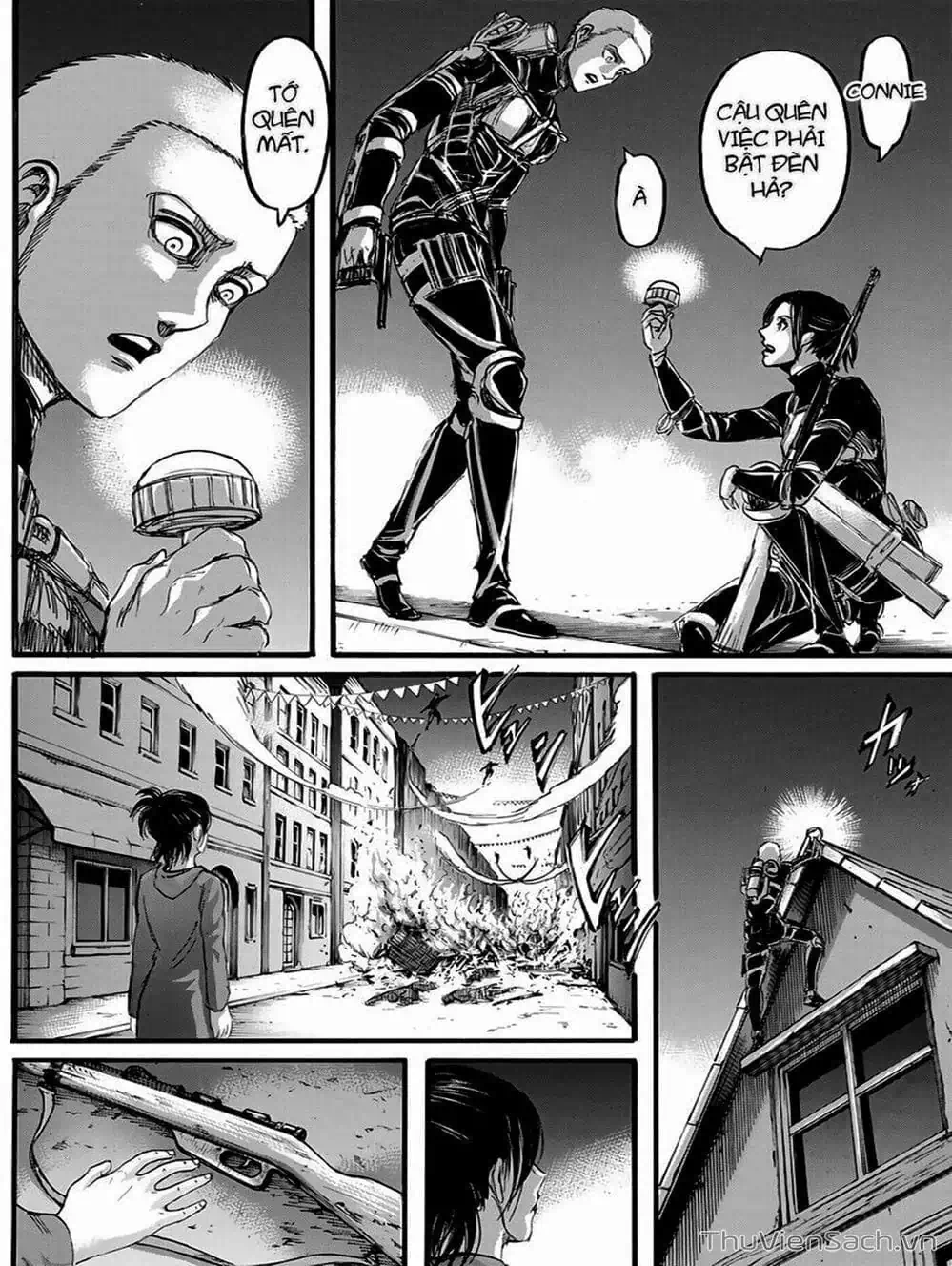 Truyện Tranh Đại Chiến Titan - Attack On Titan trang 8
