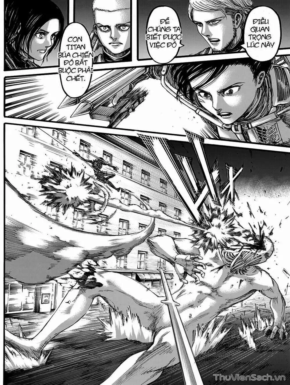 Truyện Tranh Đại Chiến Titan - Attack On Titan trang 8