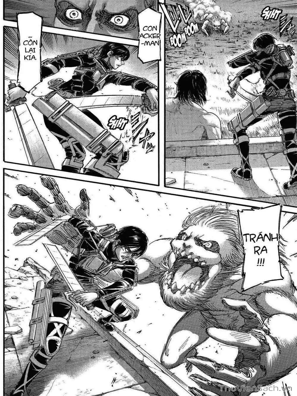 Truyện Tranh Đại Chiến Titan - Attack On Titan trang 8