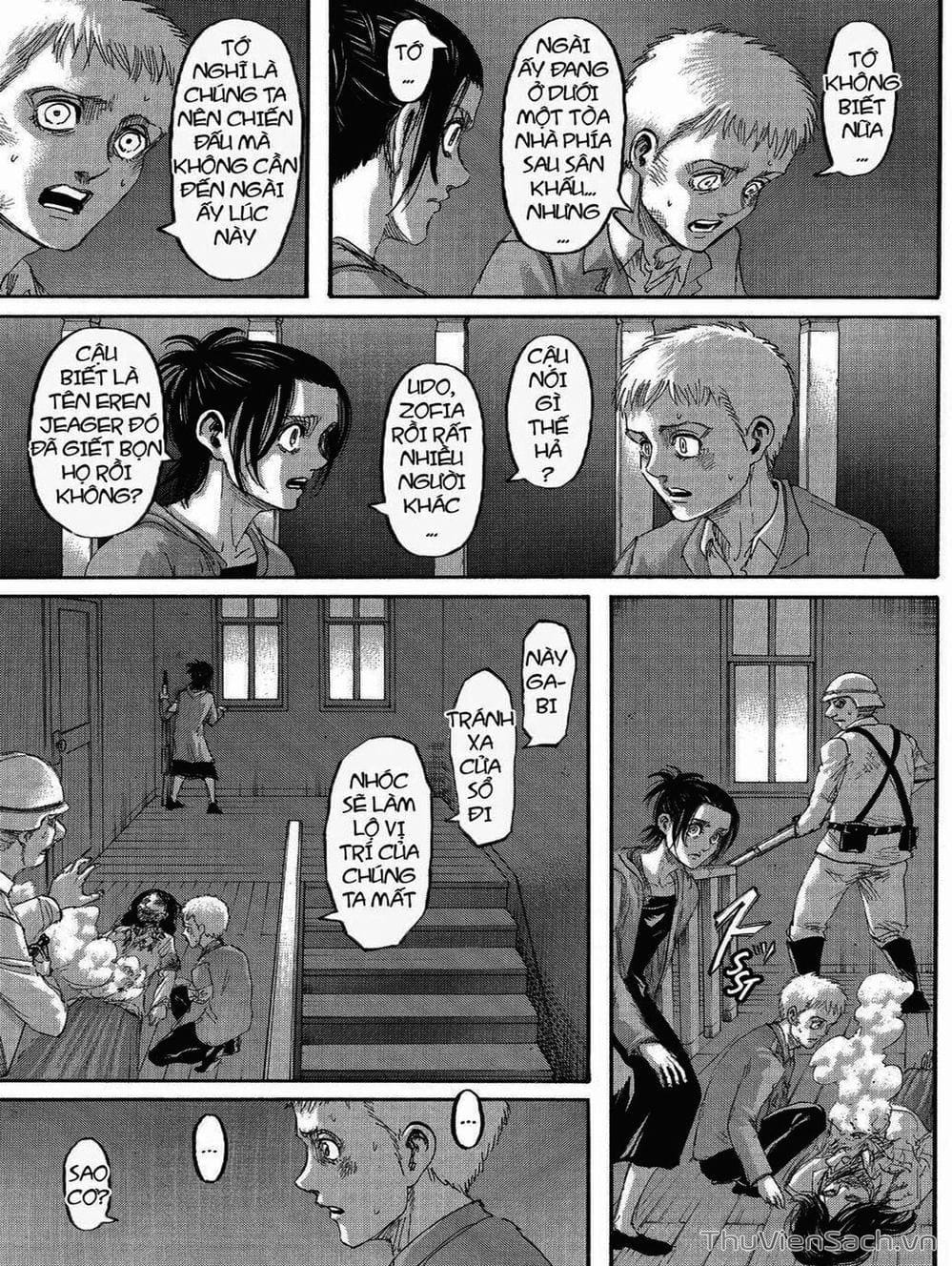 Truyện Tranh Đại Chiến Titan - Attack On Titan trang 8