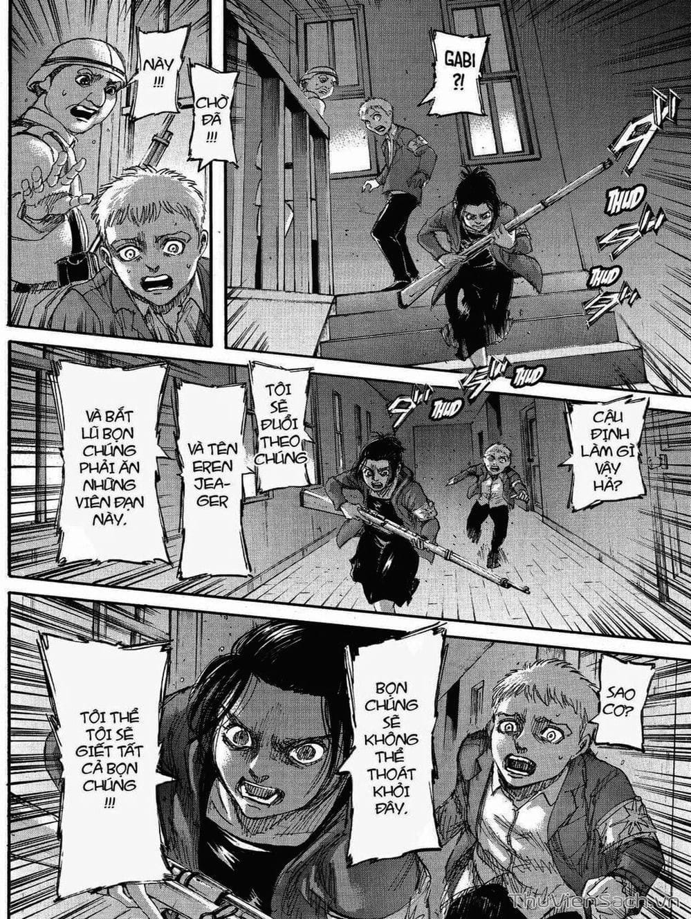 Truyện Tranh Đại Chiến Titan - Attack On Titan trang 8