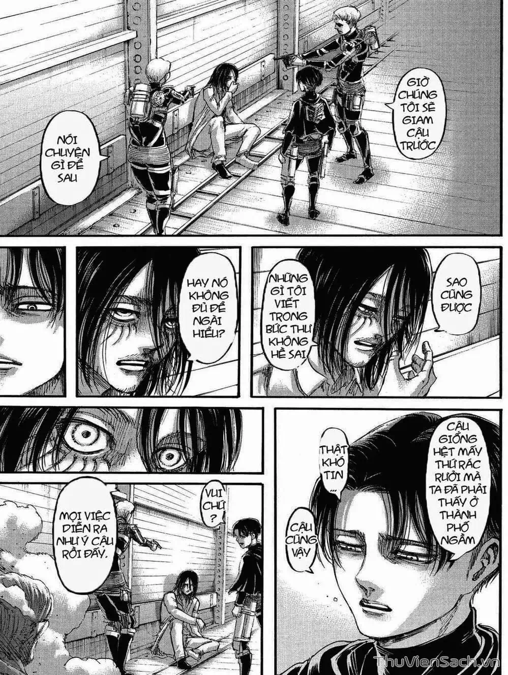 Truyện Tranh Đại Chiến Titan - Attack On Titan trang 8