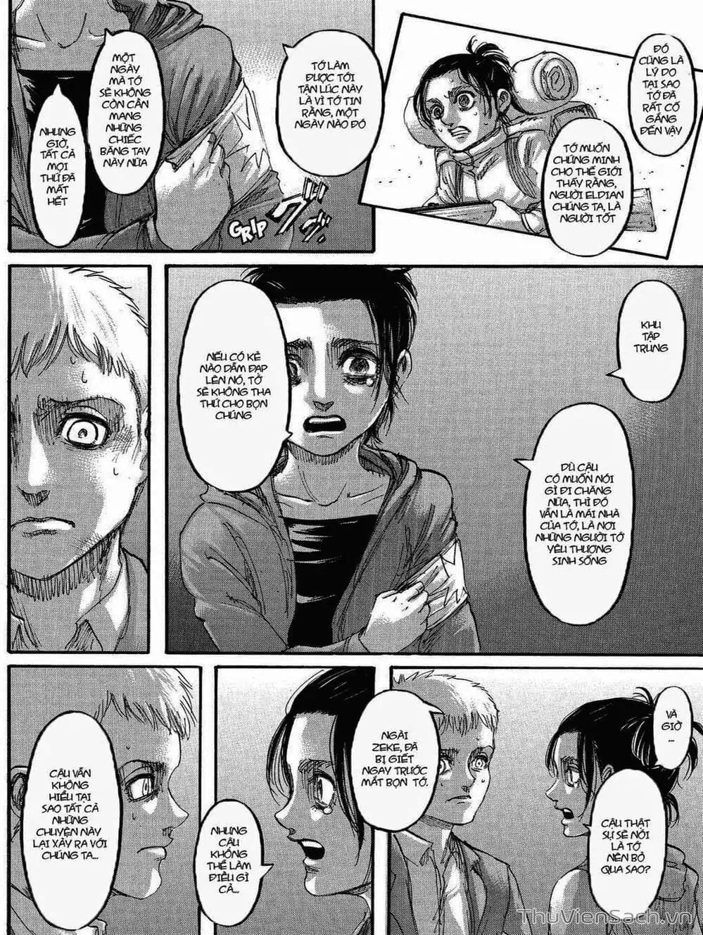 Truyện Tranh Đại Chiến Titan - Attack On Titan trang 8