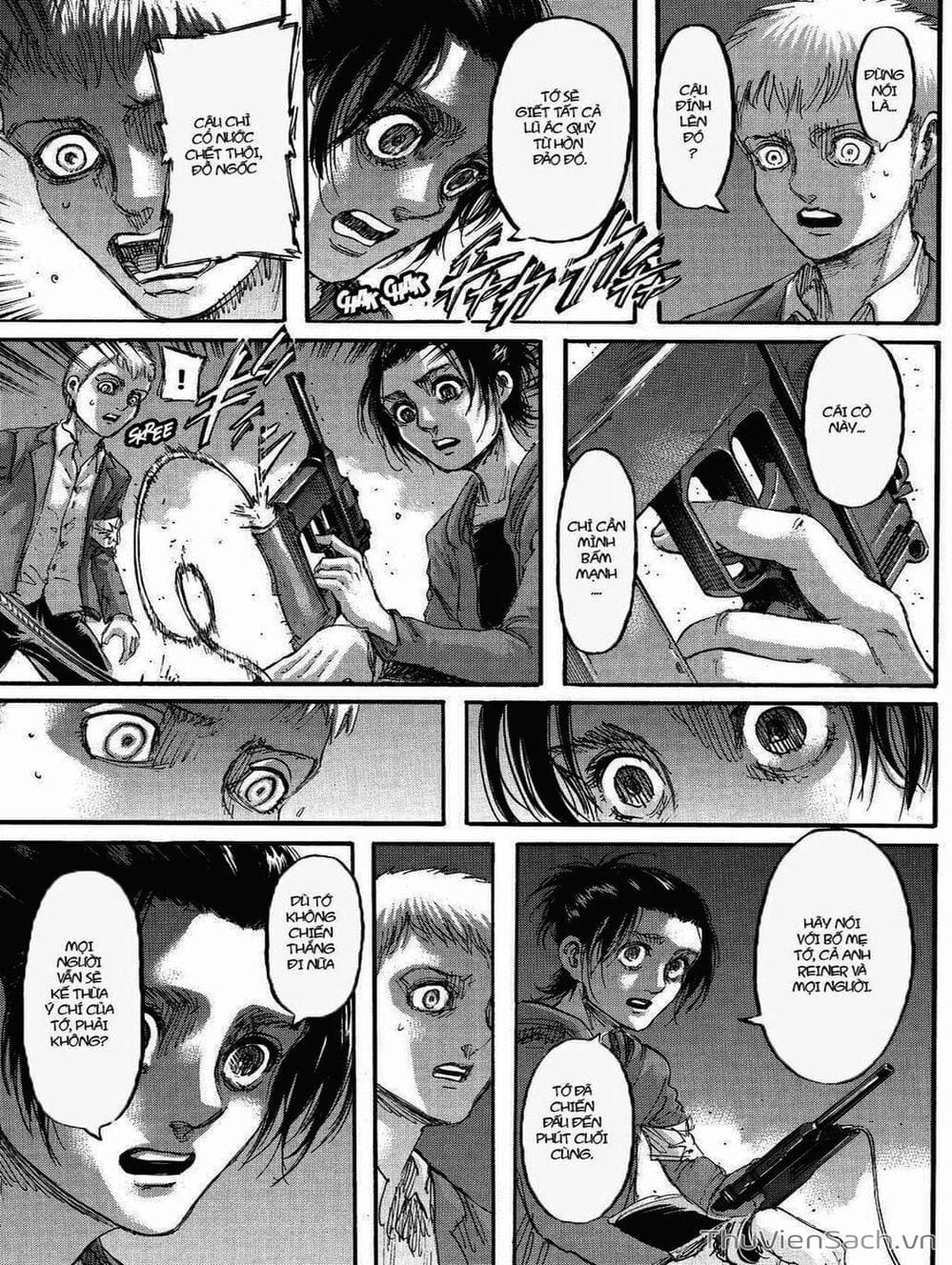 Truyện Tranh Đại Chiến Titan - Attack On Titan trang 8