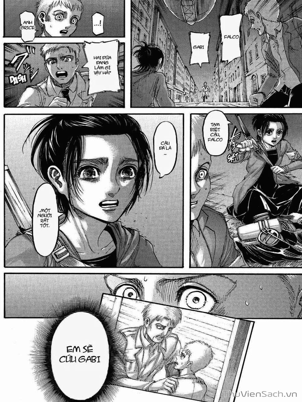 Truyện Tranh Đại Chiến Titan - Attack On Titan trang 8