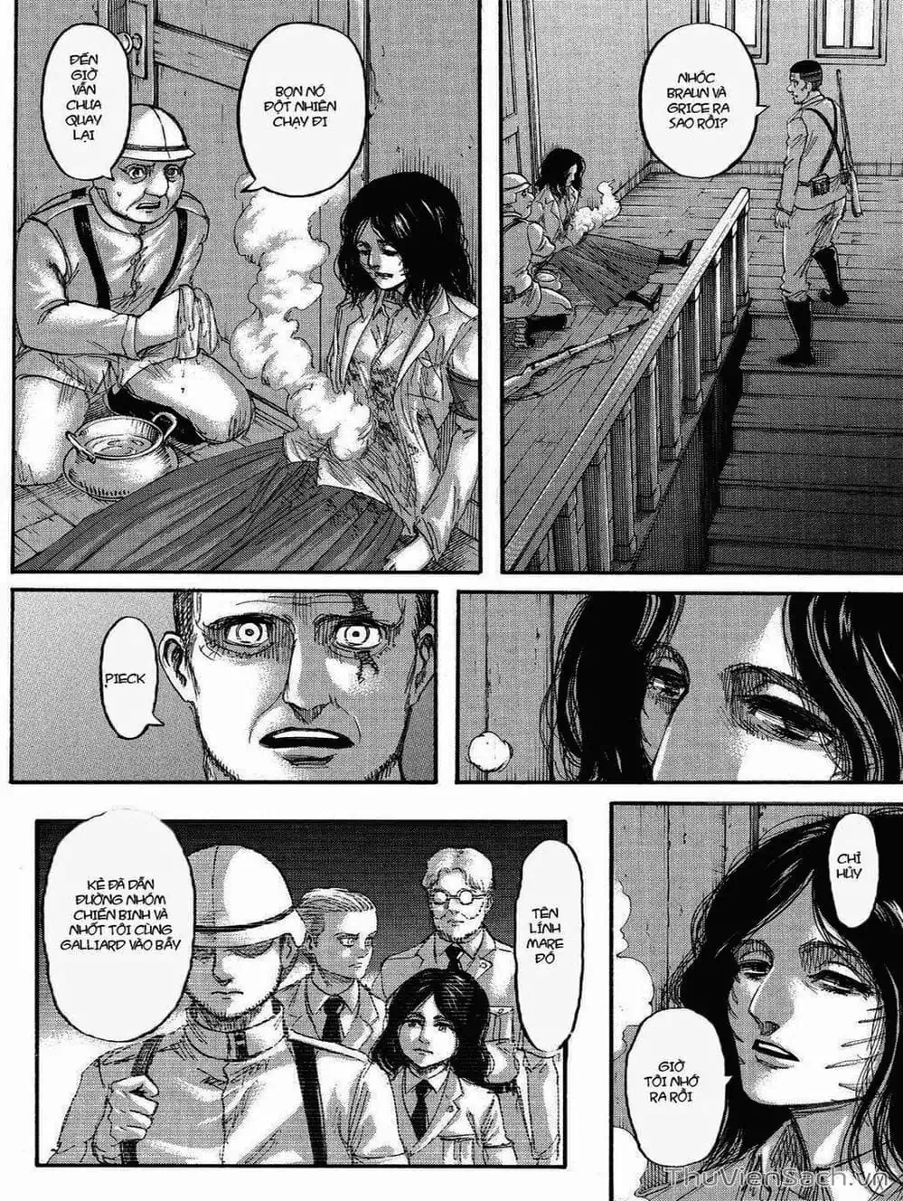 Truyện Tranh Đại Chiến Titan - Attack On Titan trang 8