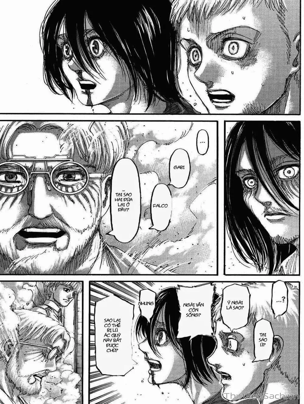 Truyện Tranh Đại Chiến Titan - Attack On Titan trang 8