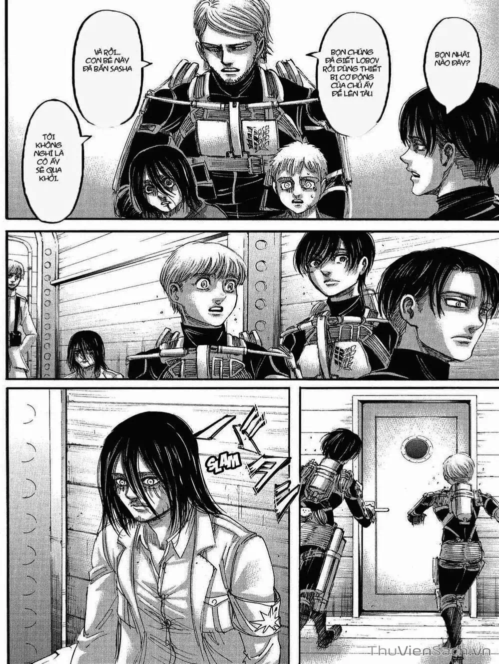 Truyện Tranh Đại Chiến Titan - Attack On Titan trang 8