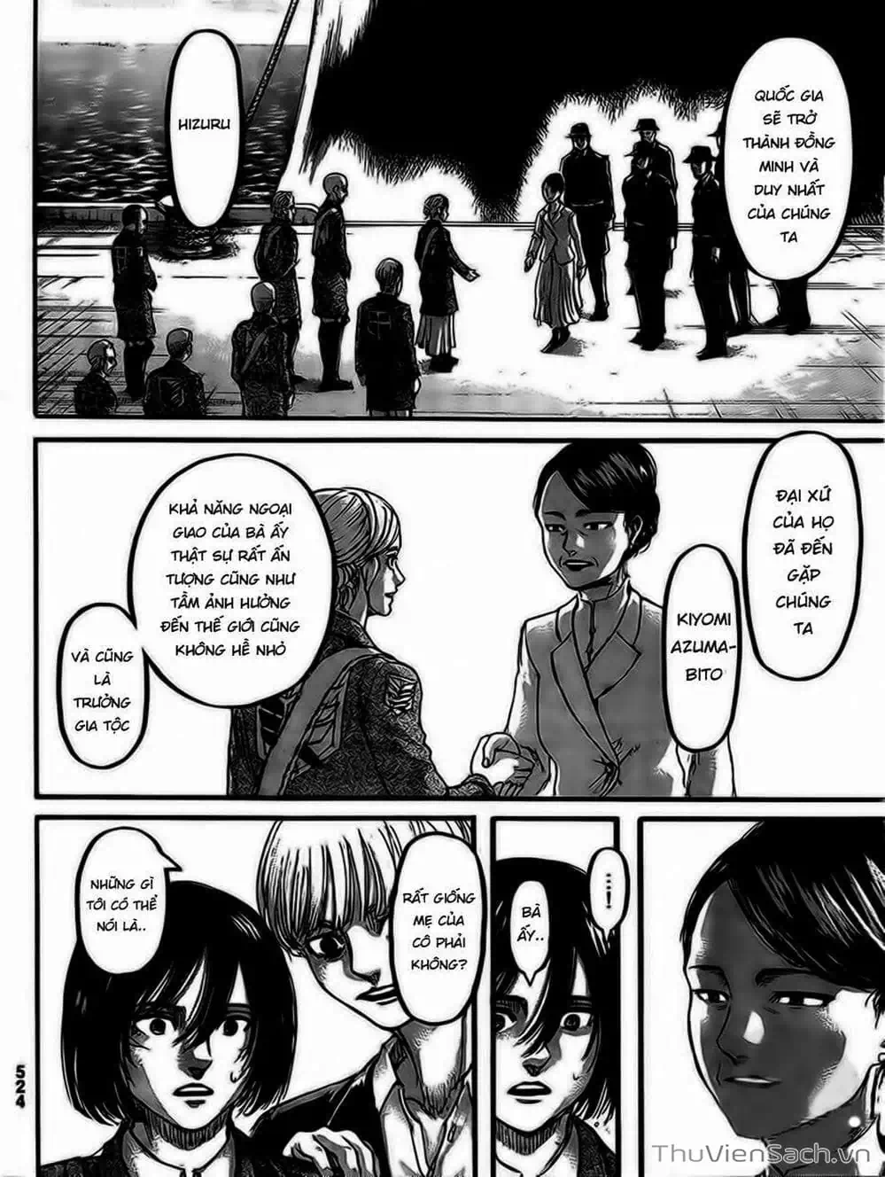 Truyện Tranh Đại Chiến Titan - Attack On Titan trang 8