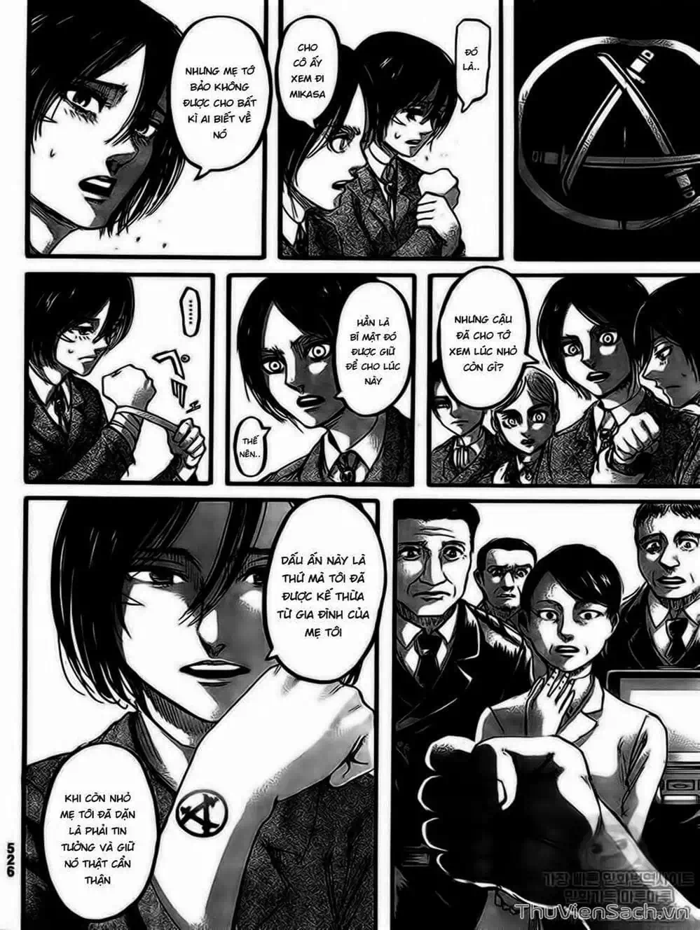 Truyện Tranh Đại Chiến Titan - Attack On Titan trang 8