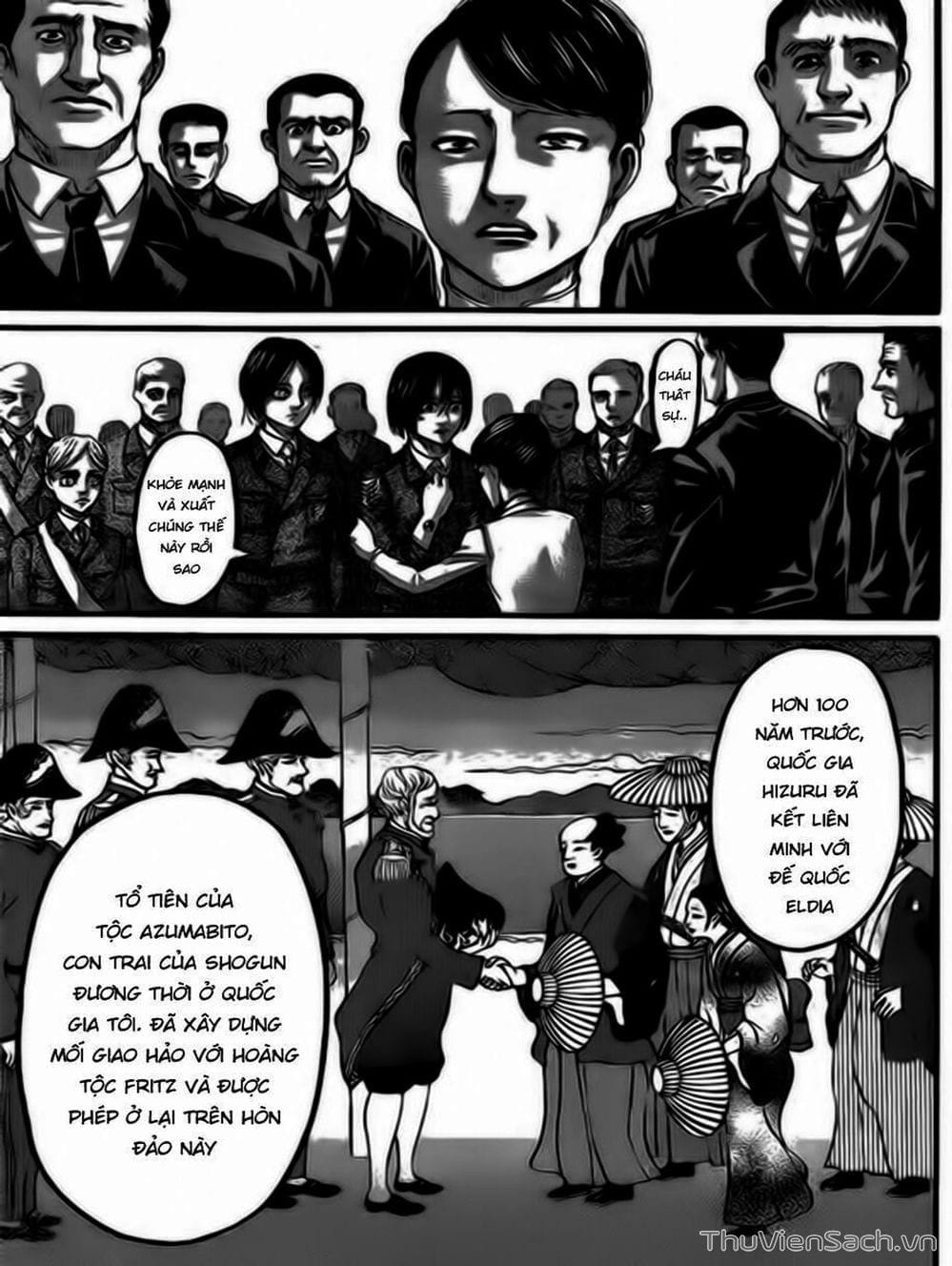 Truyện Tranh Đại Chiến Titan - Attack On Titan trang 8