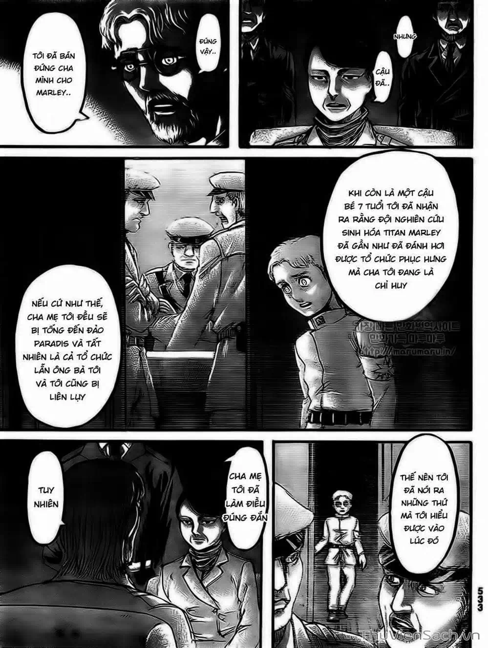 Truyện Tranh Đại Chiến Titan - Attack On Titan trang 8