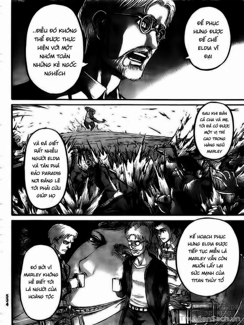 Truyện Tranh Đại Chiến Titan - Attack On Titan trang 8