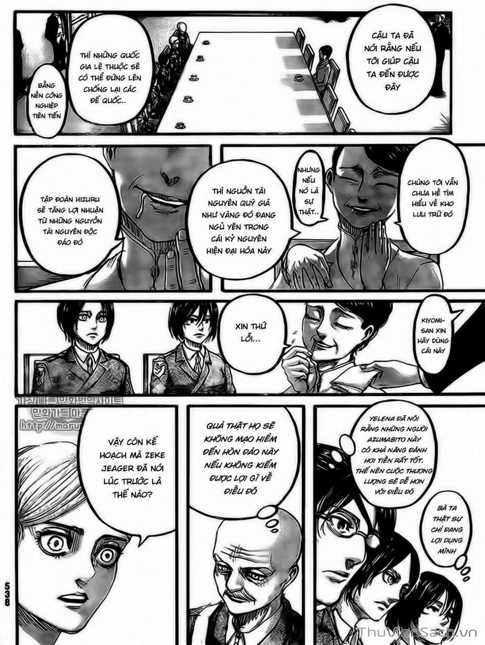 Truyện Tranh Đại Chiến Titan - Attack On Titan trang 8