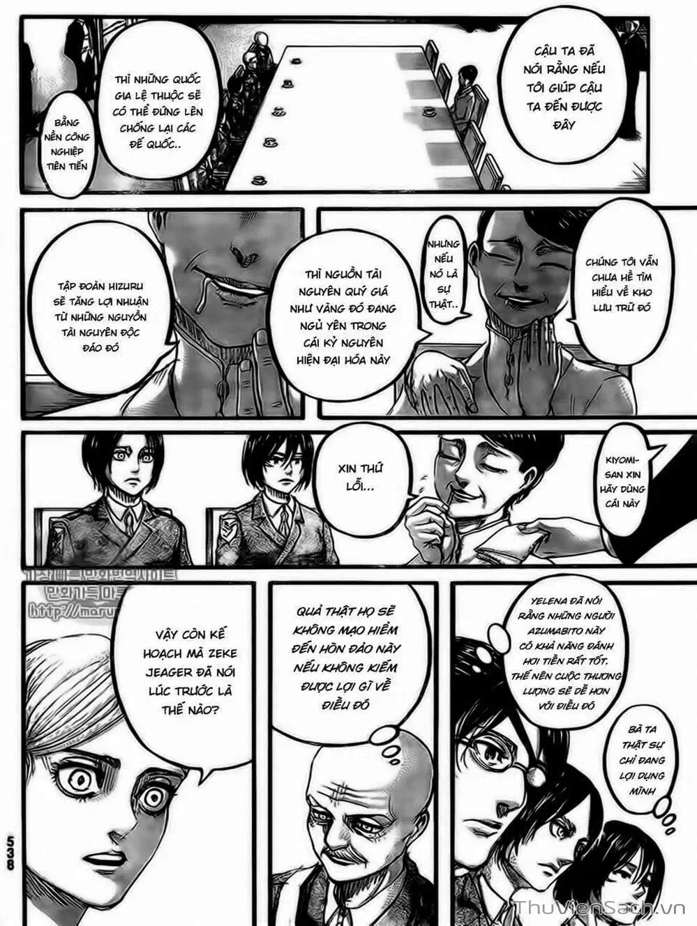 Truyện Tranh Đại Chiến Titan - Attack On Titan trang 8