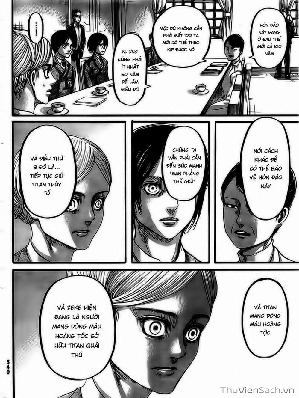 Truyện Tranh Đại Chiến Titan - Attack On Titan trang 8