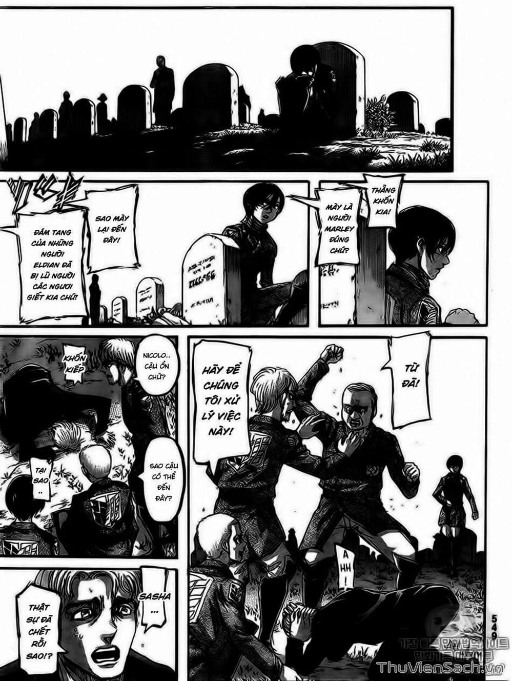 Truyện Tranh Đại Chiến Titan - Attack On Titan trang 8