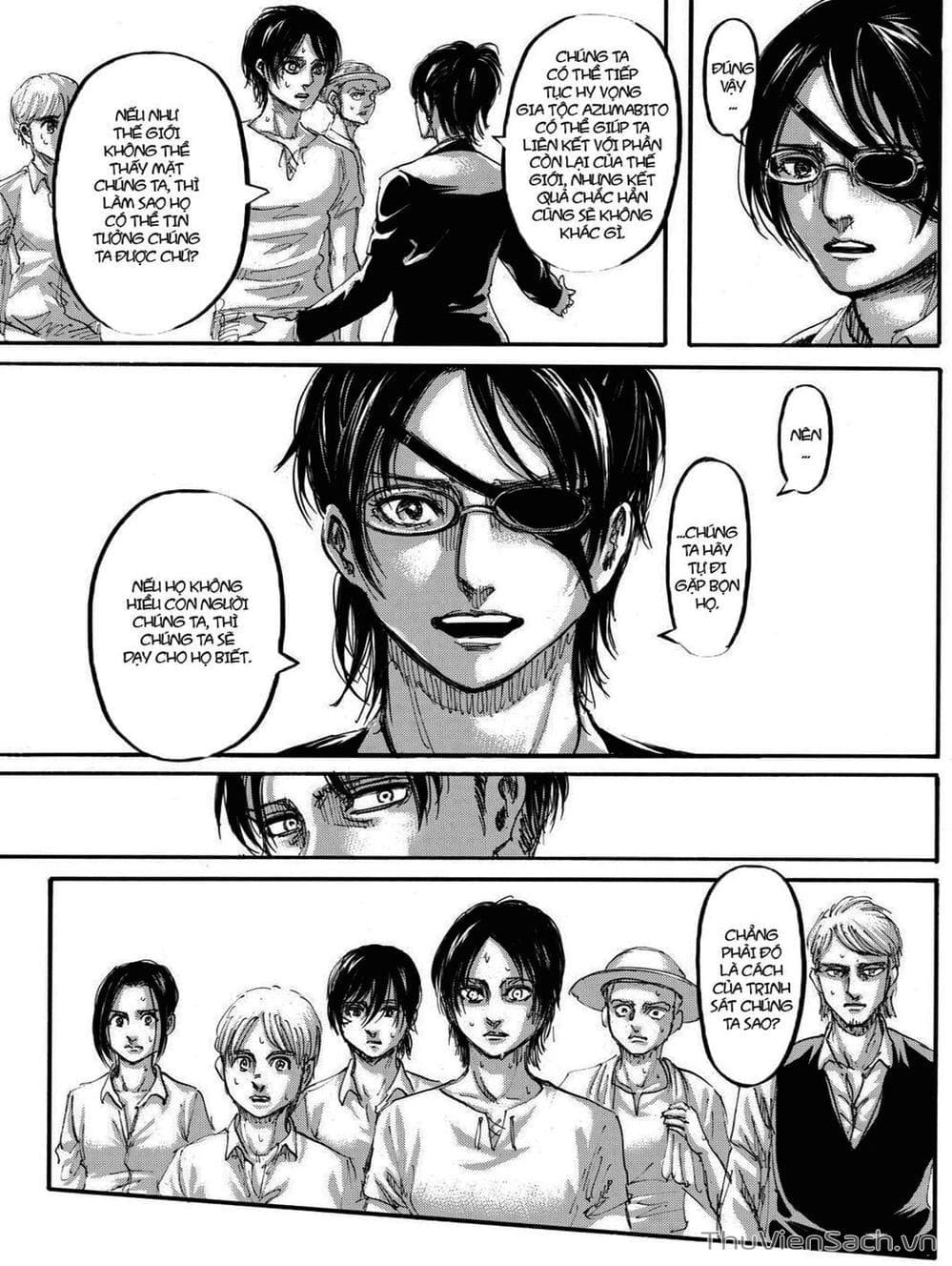 Truyện Tranh Đại Chiến Titan - Attack On Titan trang 8