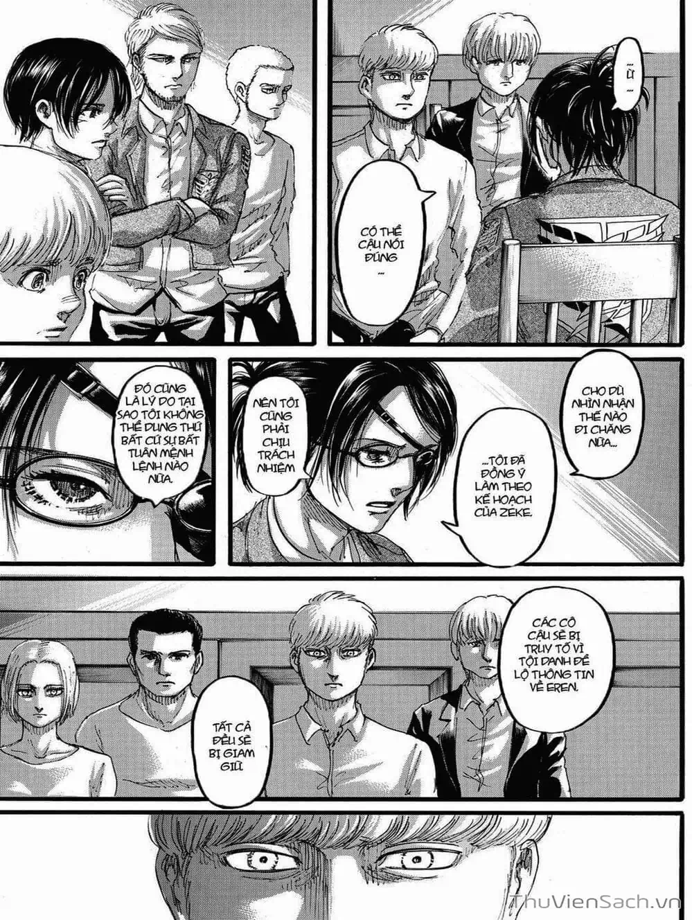 Truyện Tranh Đại Chiến Titan - Attack On Titan trang 8