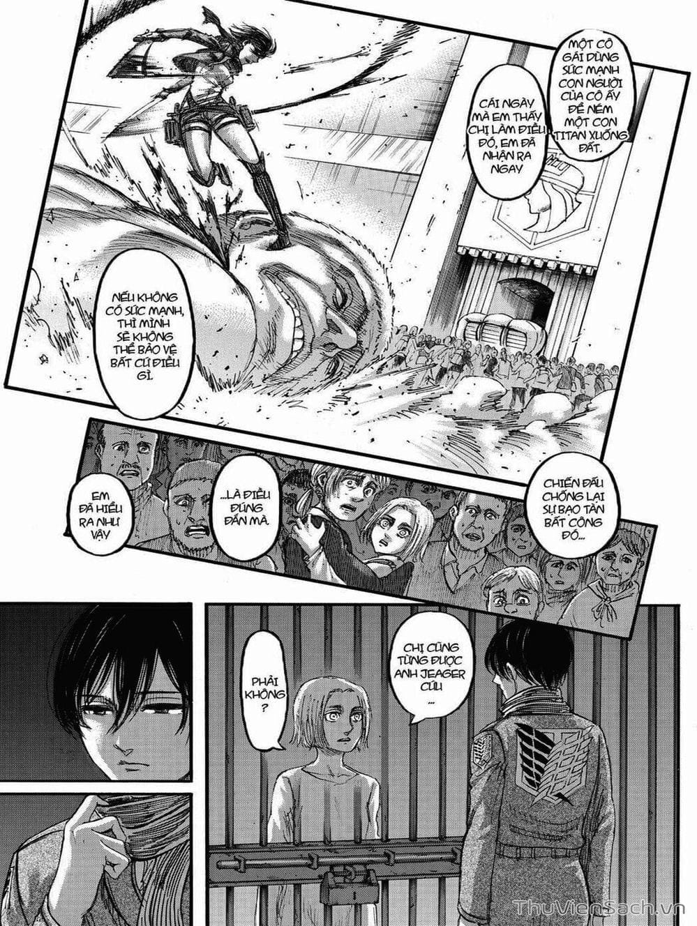 Truyện Tranh Đại Chiến Titan - Attack On Titan trang 8