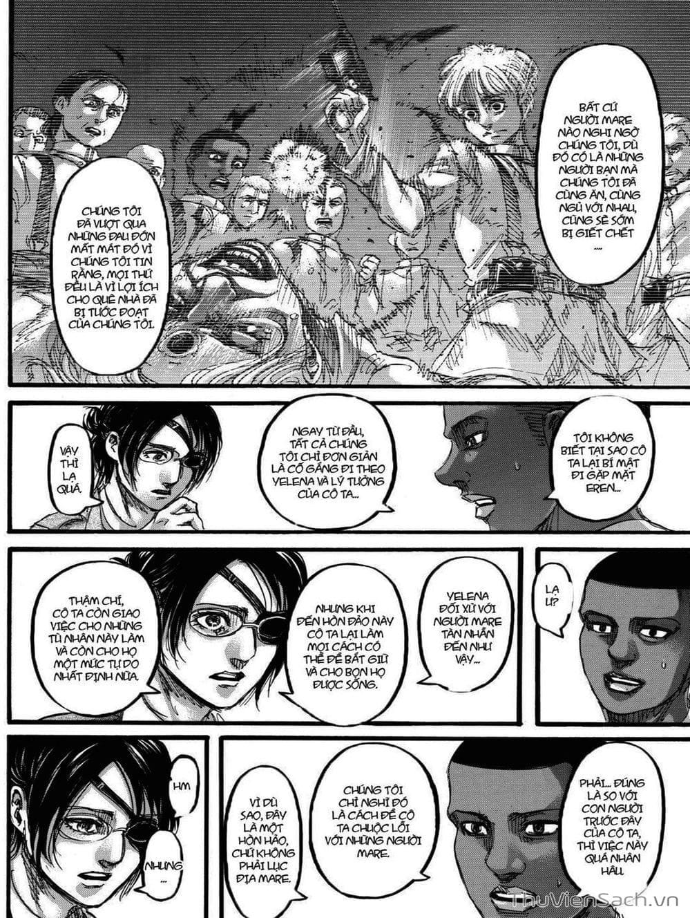 Truyện Tranh Đại Chiến Titan - Attack On Titan trang 8