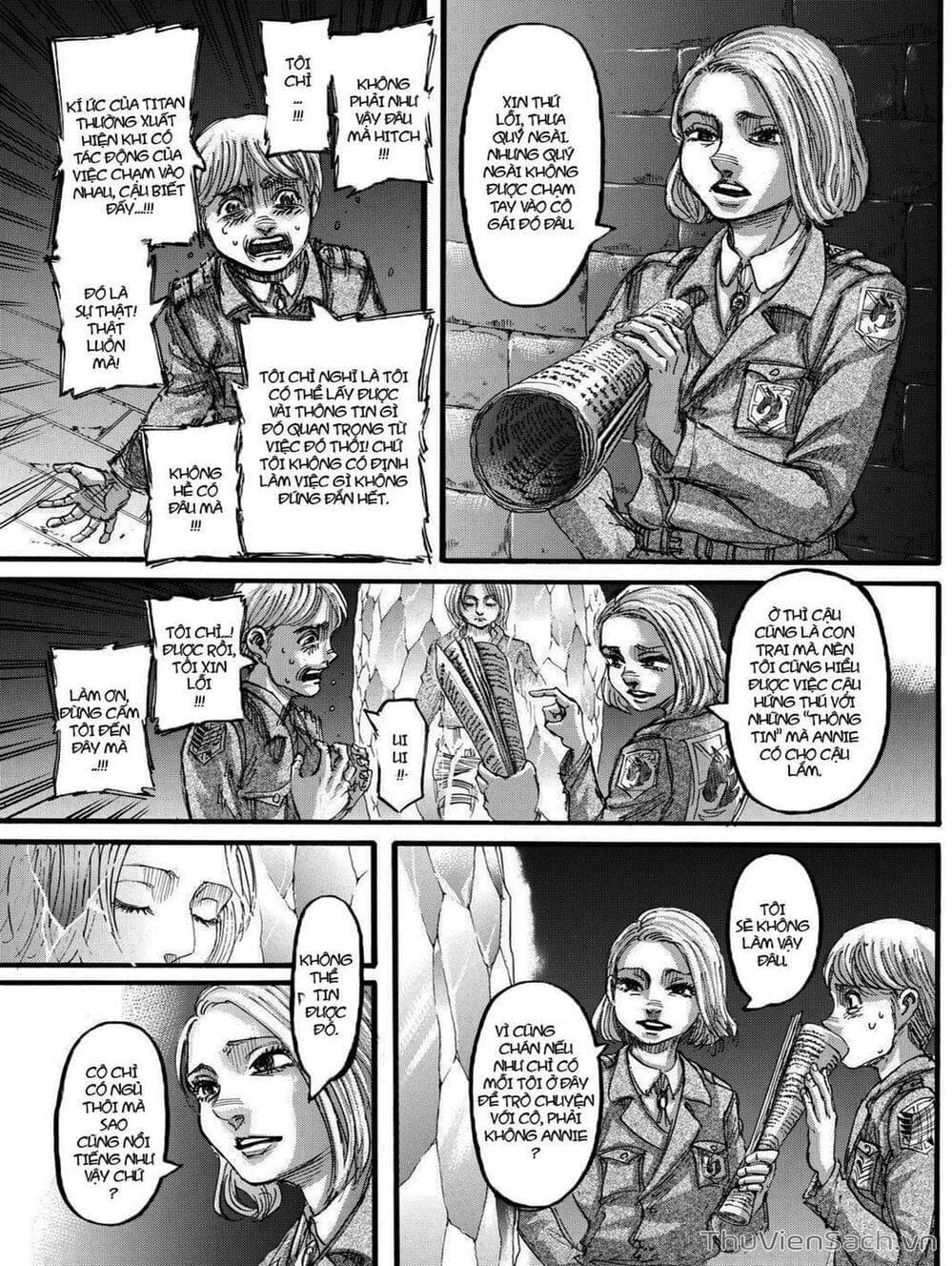 Truyện Tranh Đại Chiến Titan - Attack On Titan trang 8