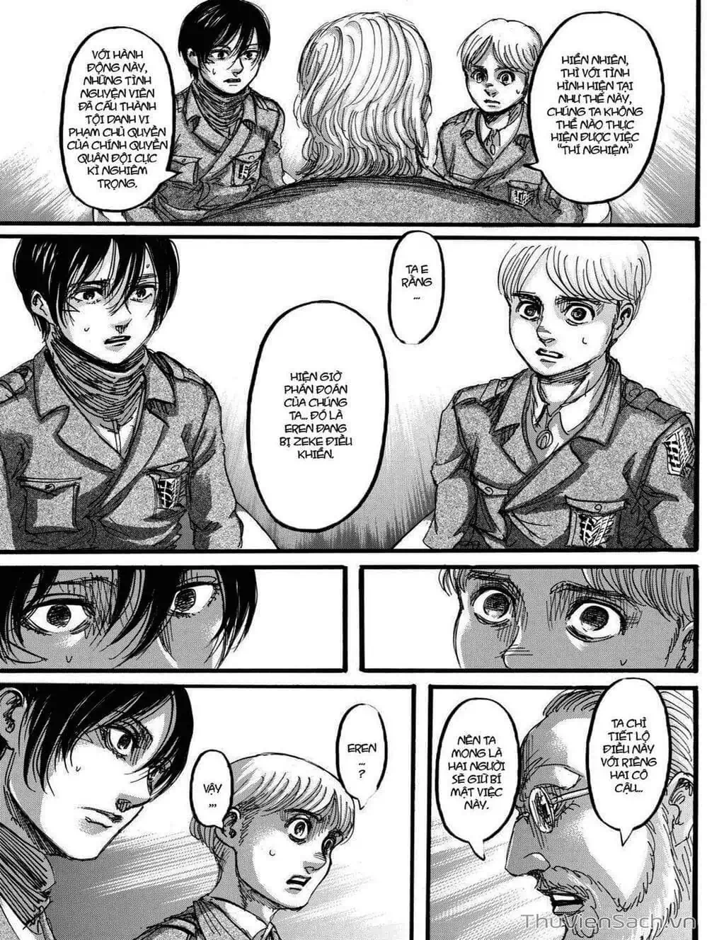 Truyện Tranh Đại Chiến Titan - Attack On Titan trang 8