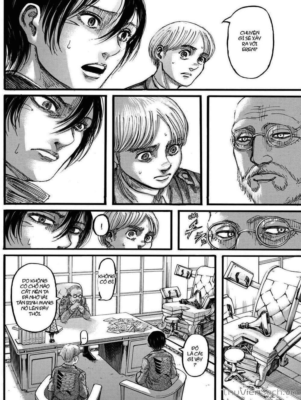 Truyện Tranh Đại Chiến Titan - Attack On Titan trang 8