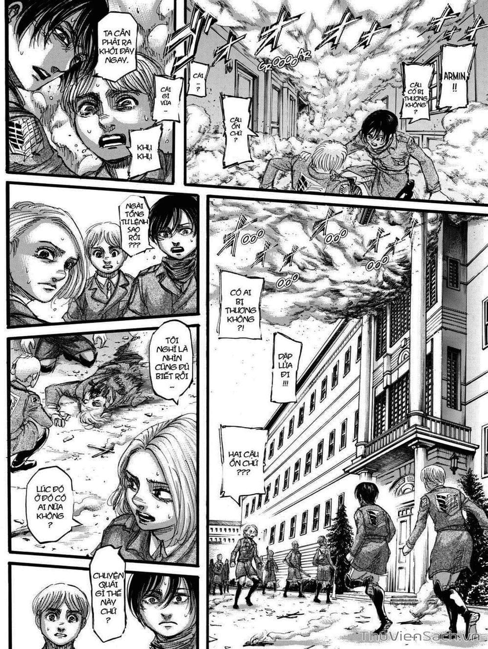 Truyện Tranh Đại Chiến Titan - Attack On Titan trang 8