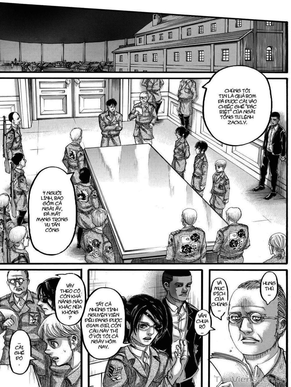 Truyện Tranh Đại Chiến Titan - Attack On Titan trang 8