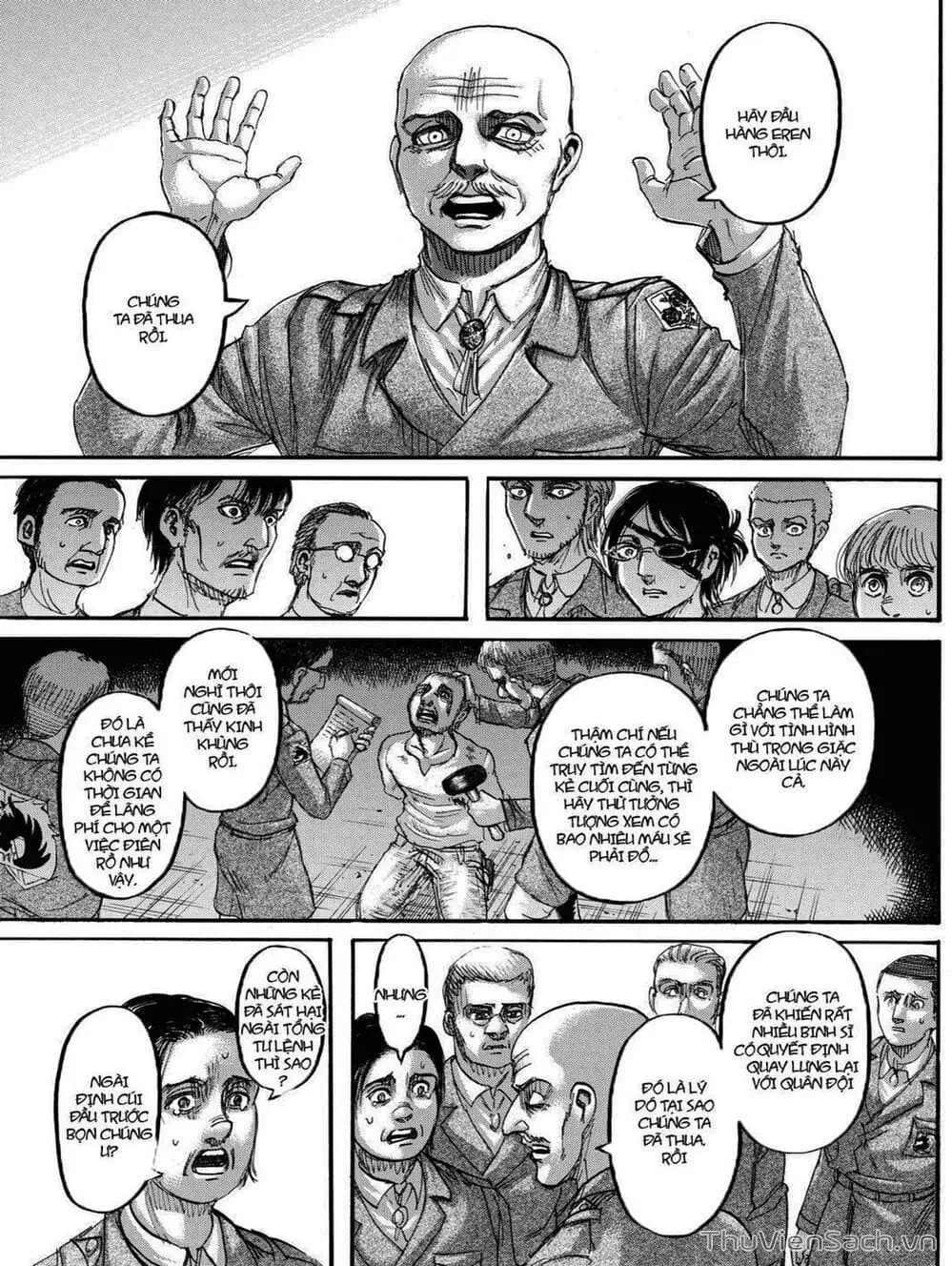 Truyện Tranh Đại Chiến Titan - Attack On Titan trang 8