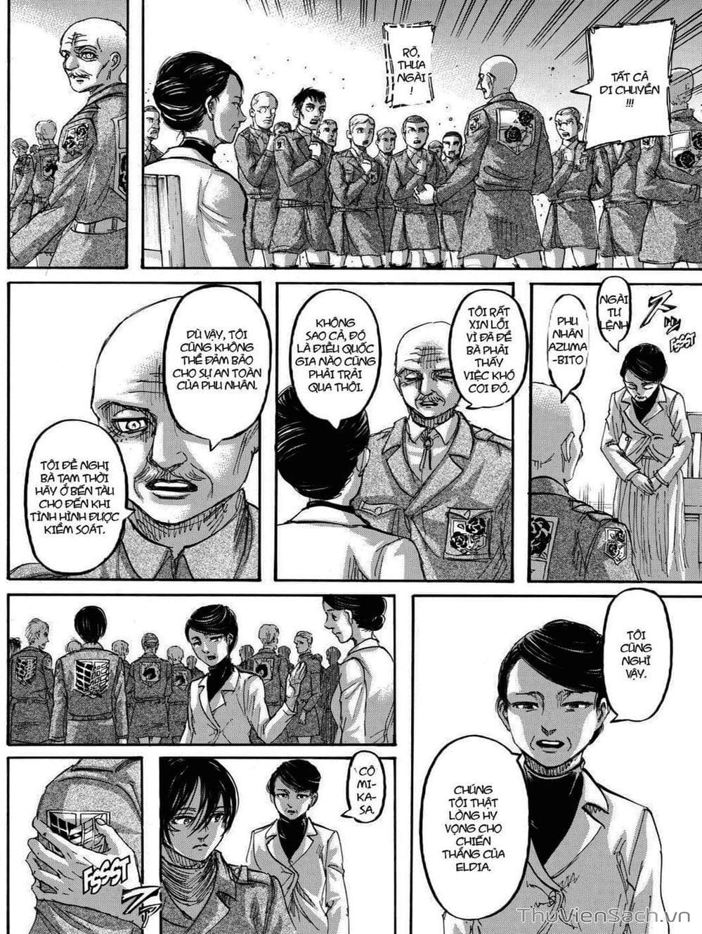 Truyện Tranh Đại Chiến Titan - Attack On Titan trang 8