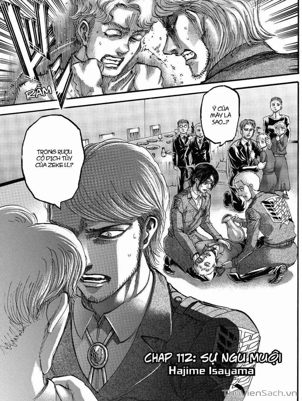 Truyện Tranh Đại Chiến Titan - Attack On Titan trang 8
