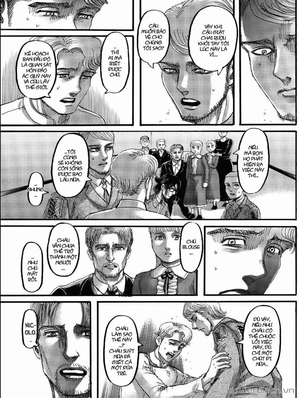 Truyện Tranh Đại Chiến Titan - Attack On Titan trang 8