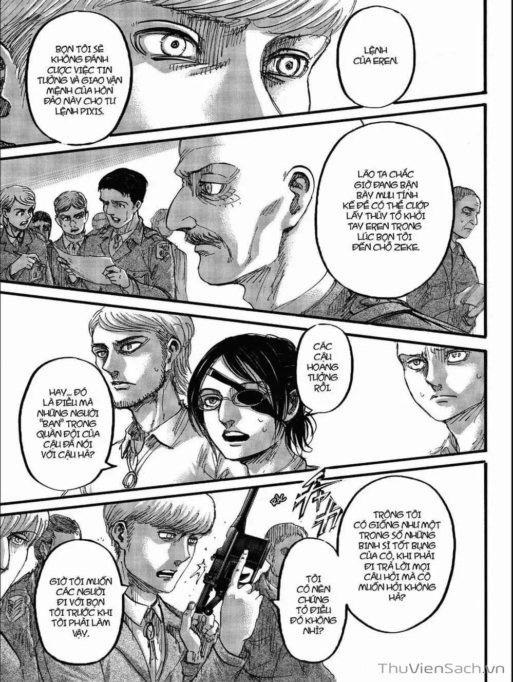 Truyện Tranh Đại Chiến Titan - Attack On Titan trang 8