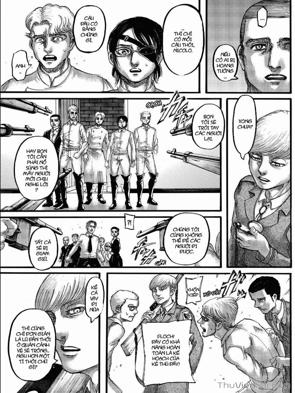 Truyện Tranh Đại Chiến Titan - Attack On Titan trang 8