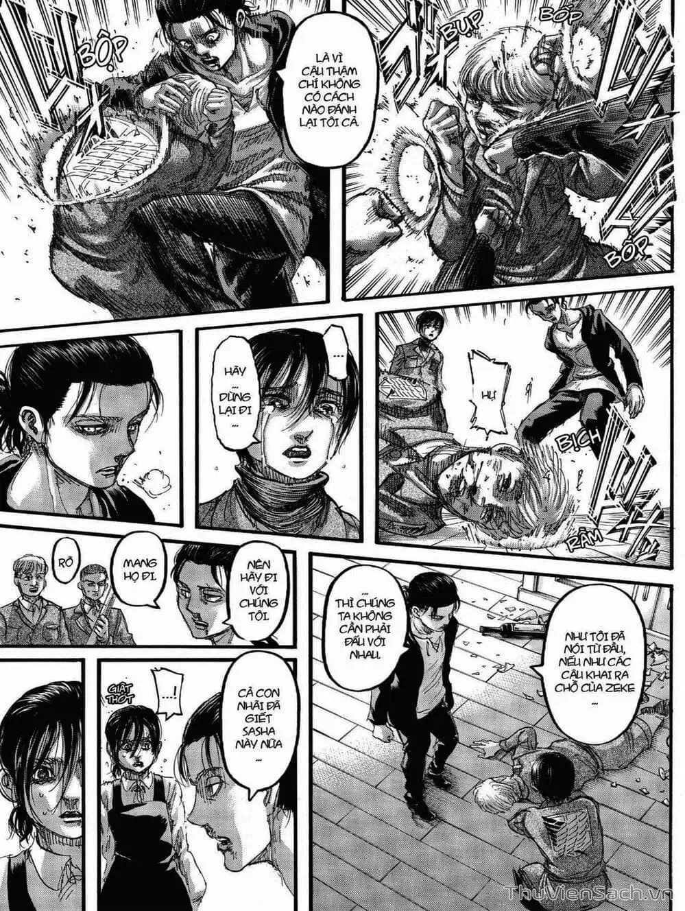 Truyện Tranh Đại Chiến Titan - Attack On Titan trang 8