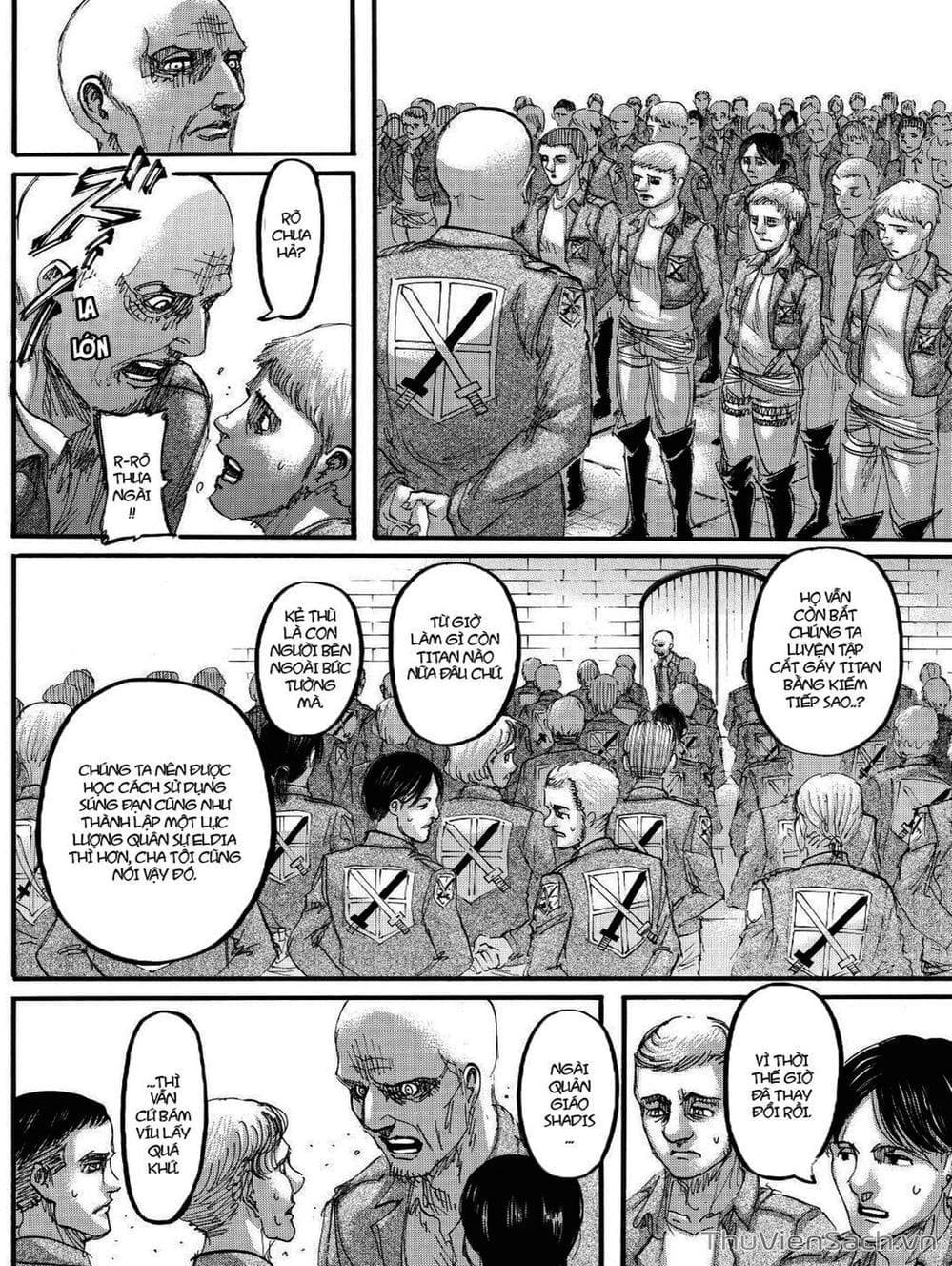 Truyện Tranh Đại Chiến Titan - Attack On Titan trang 8