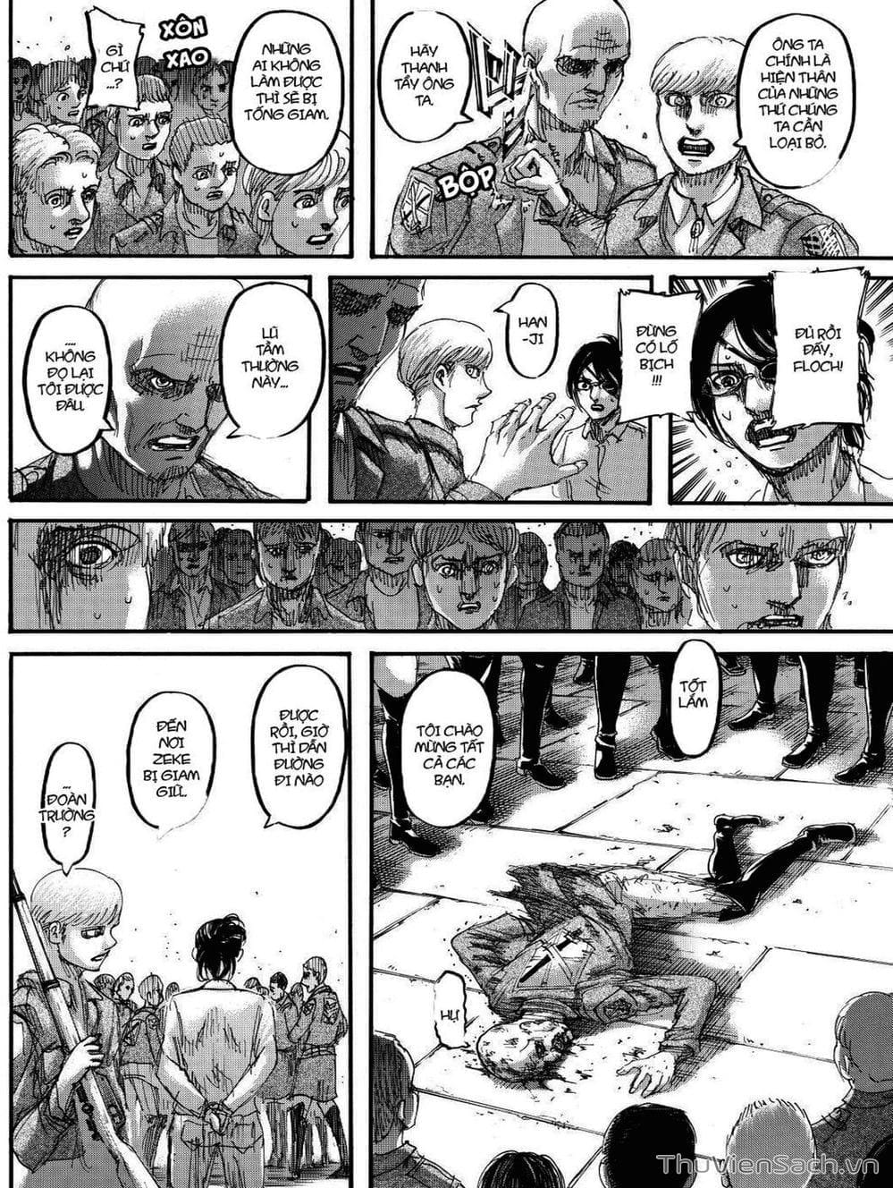 Truyện Tranh Đại Chiến Titan - Attack On Titan trang 8