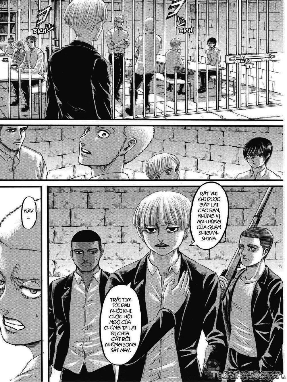 Truyện Tranh Đại Chiến Titan - Attack On Titan trang 8