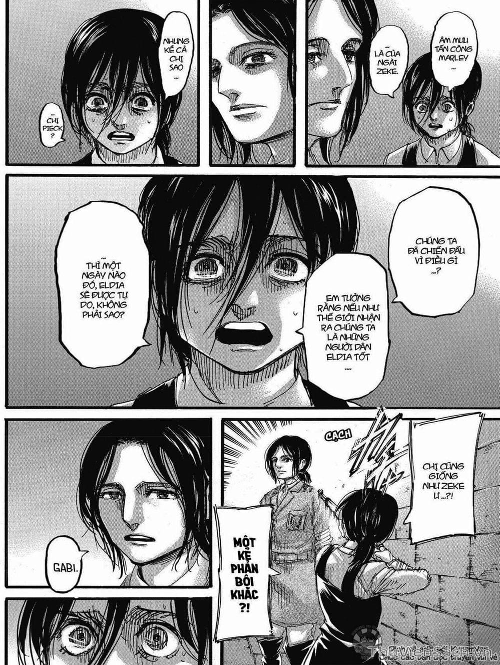 Truyện Tranh Đại Chiến Titan - Attack On Titan trang 8