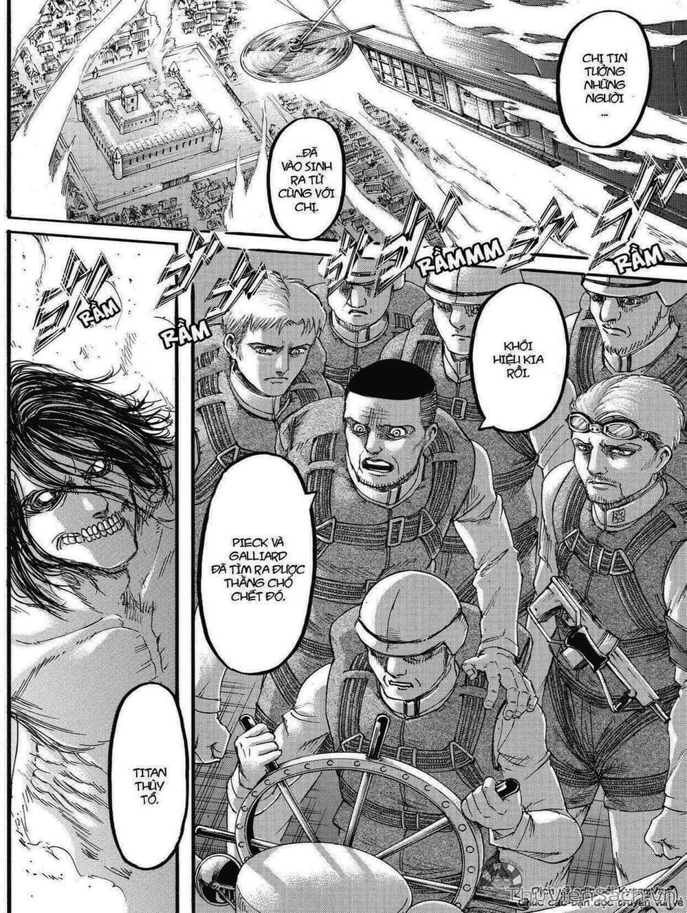 Truyện Tranh Đại Chiến Titan - Attack On Titan trang 8