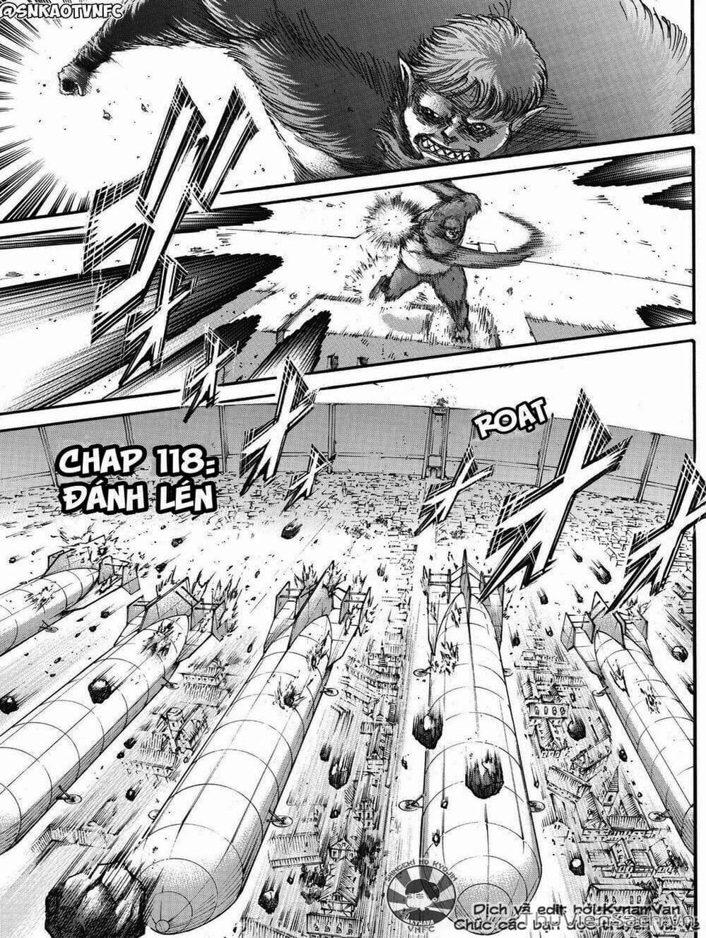 Truyện Tranh Đại Chiến Titan - Attack On Titan trang 8