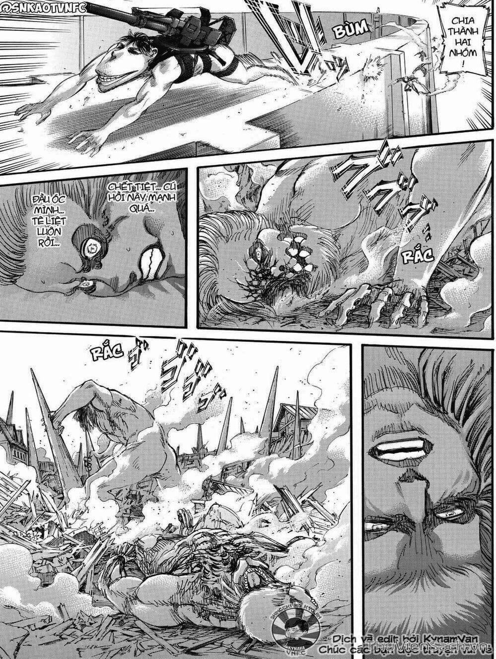 Truyện Tranh Đại Chiến Titan - Attack On Titan trang 8