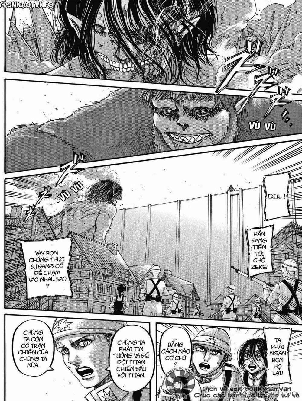 Truyện Tranh Đại Chiến Titan - Attack On Titan trang 8