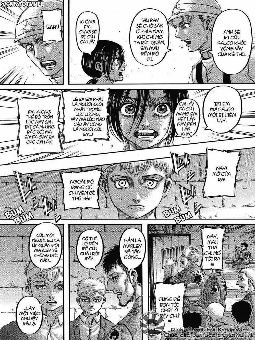 Truyện Tranh Đại Chiến Titan - Attack On Titan trang 8
