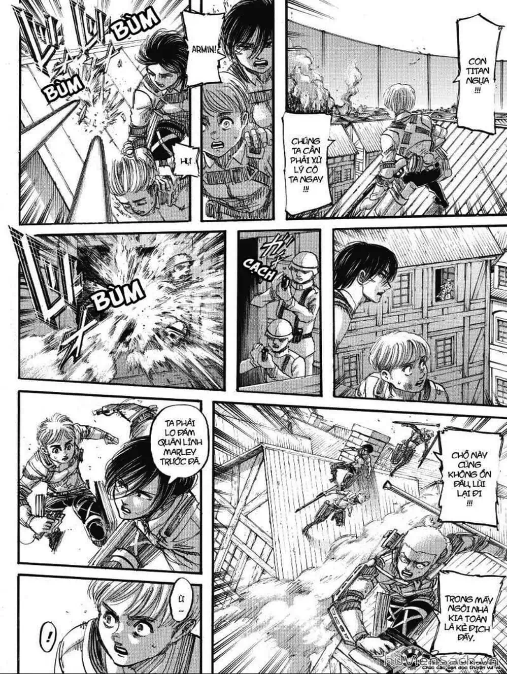 Truyện Tranh Đại Chiến Titan - Attack On Titan trang 8