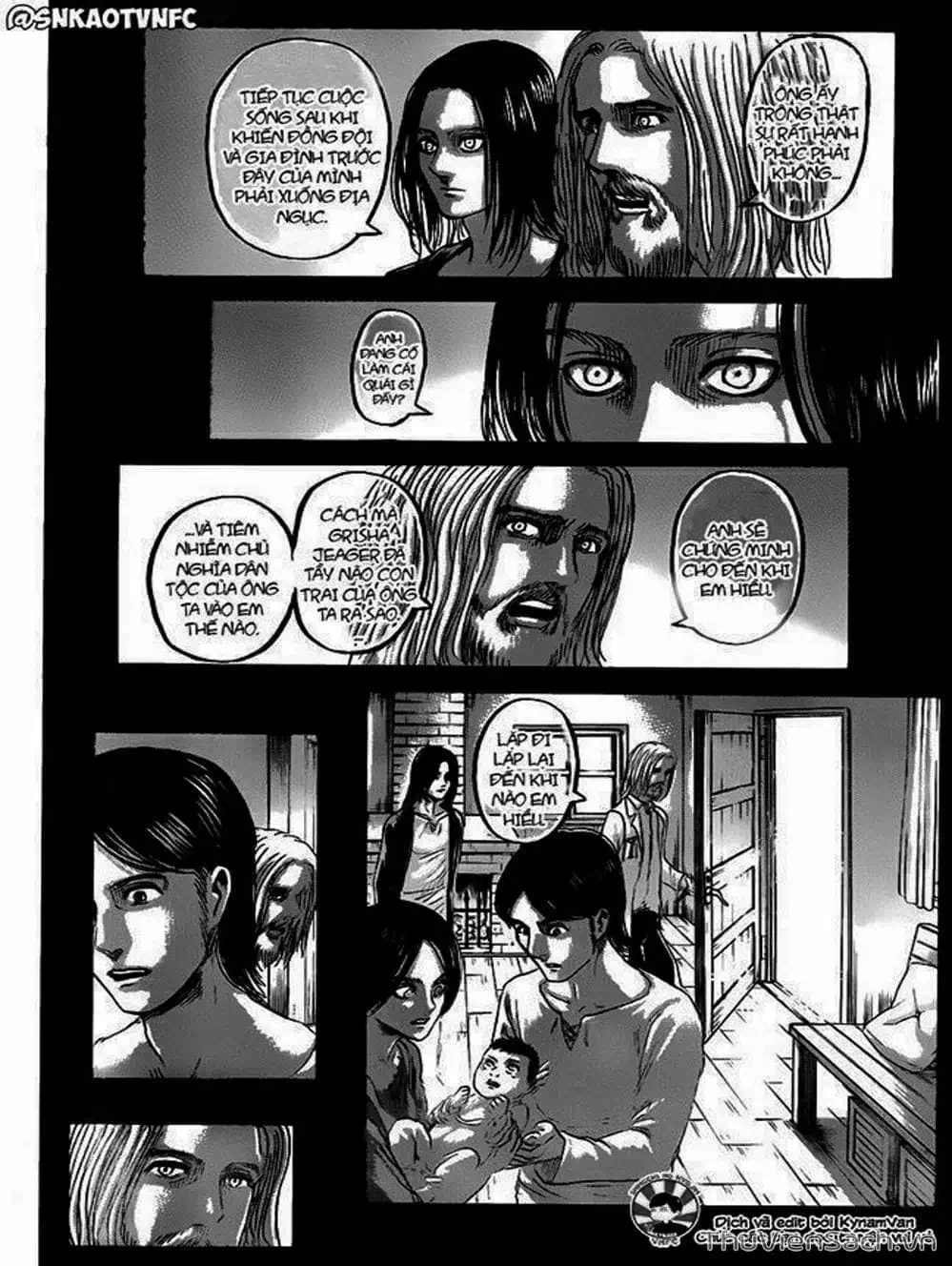 Truyện Tranh Đại Chiến Titan - Attack On Titan trang 8