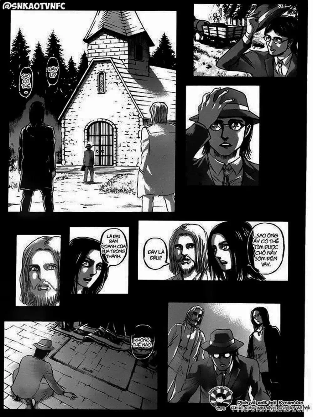 Truyện Tranh Đại Chiến Titan - Attack On Titan trang 8